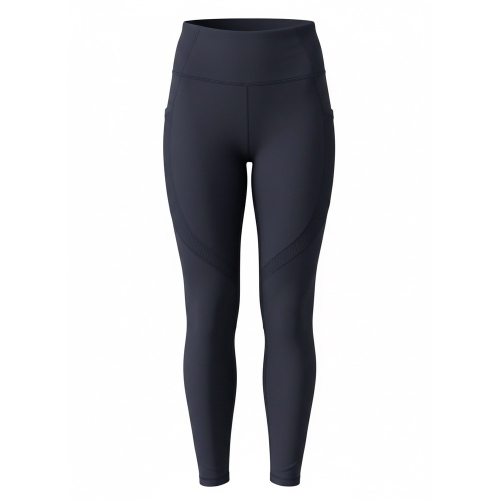 Lululemon New Ambition Super High-Rise 25" Ribbed Leggings True Navy, Size 6
